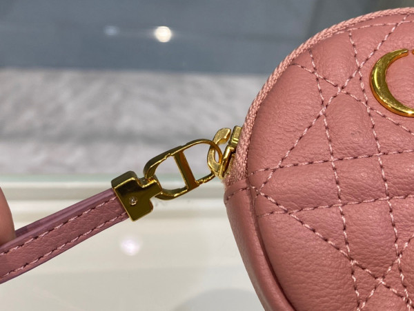 D*or detachable D*or caro round coin purse