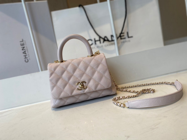 CL MINI FLAP BAG WITH TOP HANDLE
