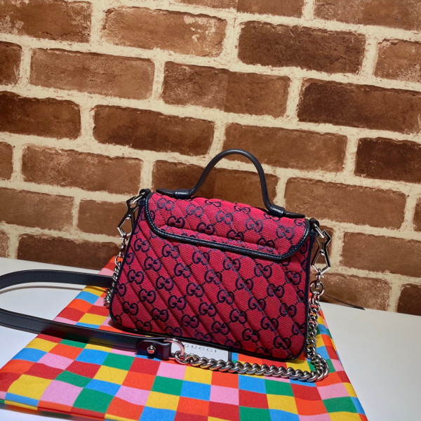 G*u*i gg marmont mini top handle bag