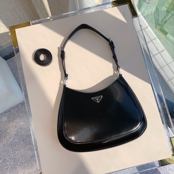 Pra*a cleo brushed leather shoulder bag