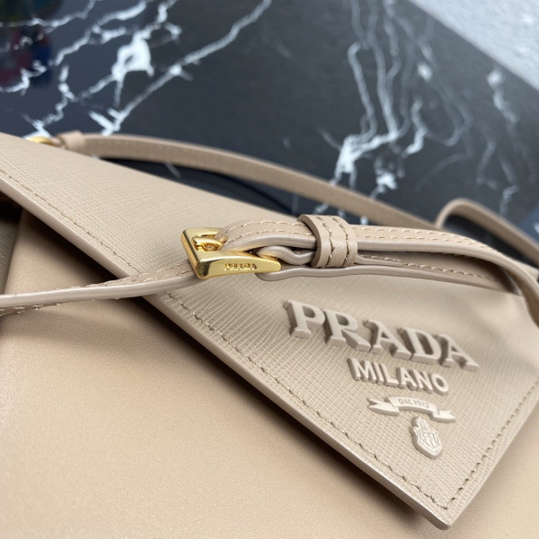 Pra*a saffiano leather mini-bag