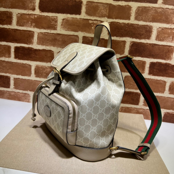 G*u*i backpack with interlocking g