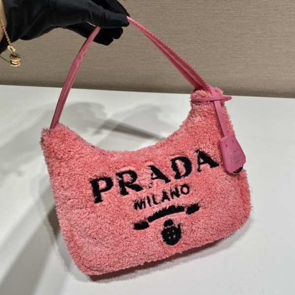 Pra*a re-edition 2000 terry mini-bag