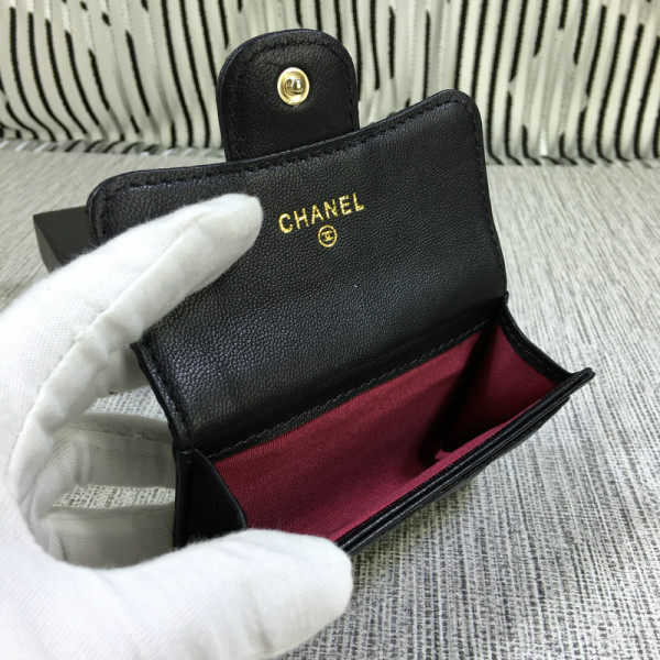 CL Lambskin Wallet Gold / Silver Hardare