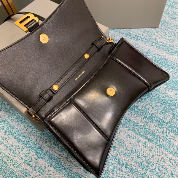 Ba*len*cia*ga hourglass chain bag