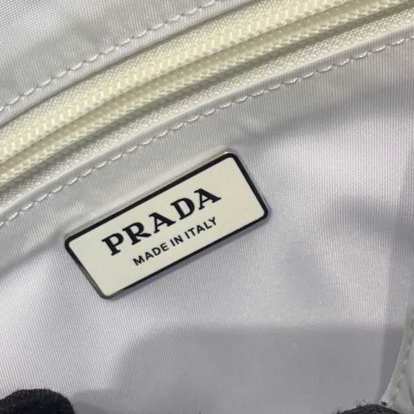 Pra*a small padded re-nylon shoulder bag
