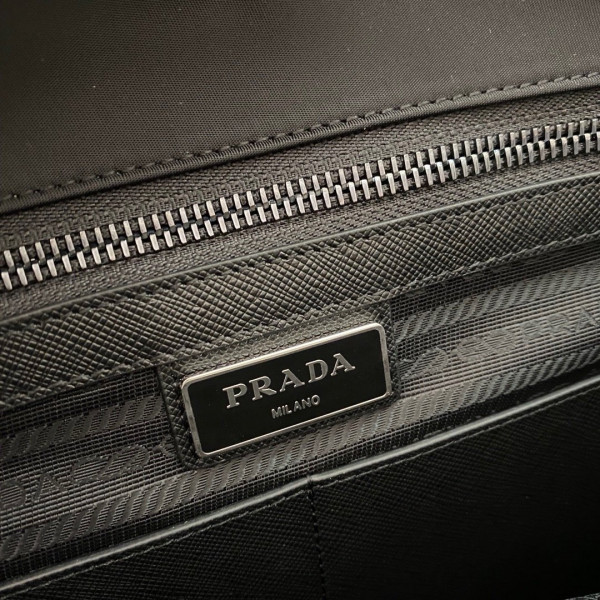 Pra*a nylon cross-body bag