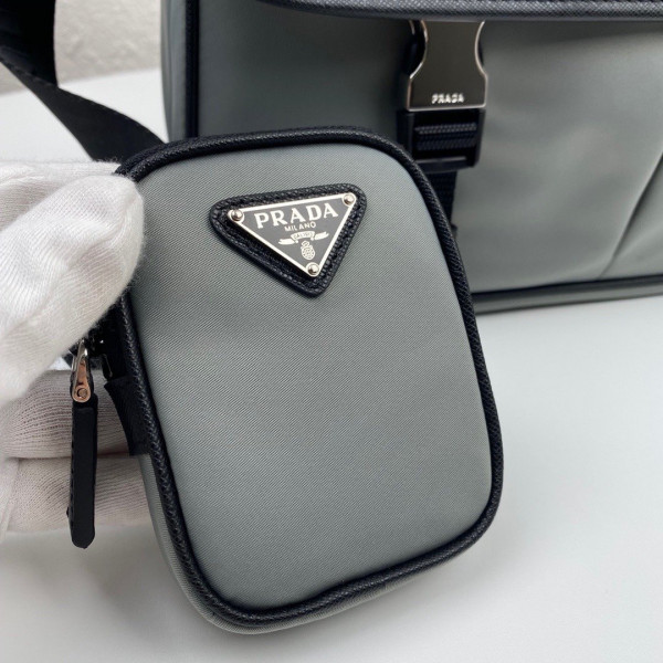 Pra*a nylon cross-body bag