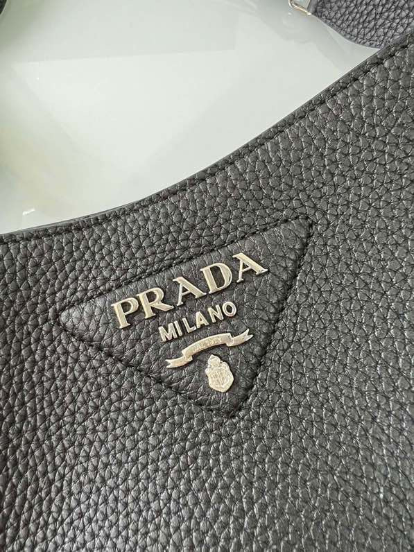 Pra*a leather mini shoulder bag