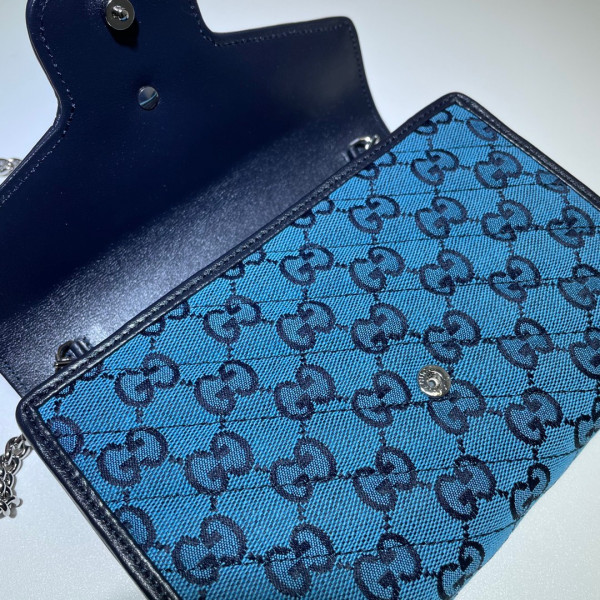 G*u*i gg marmont chain wallet
