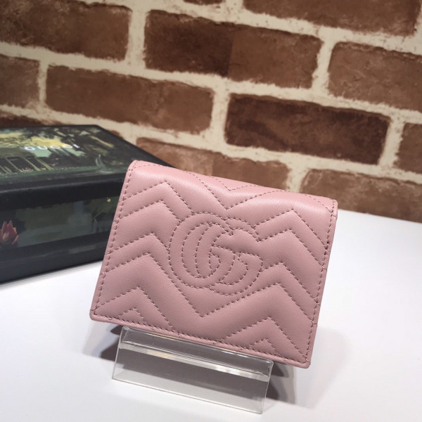 G*u*i gg marmont card case wallet