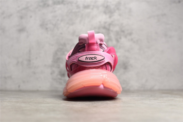 Ba*len*cia*ga track sneaker clear sole