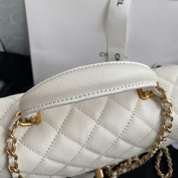 CL MINI FLAP BAG WITH TOP HANDLE