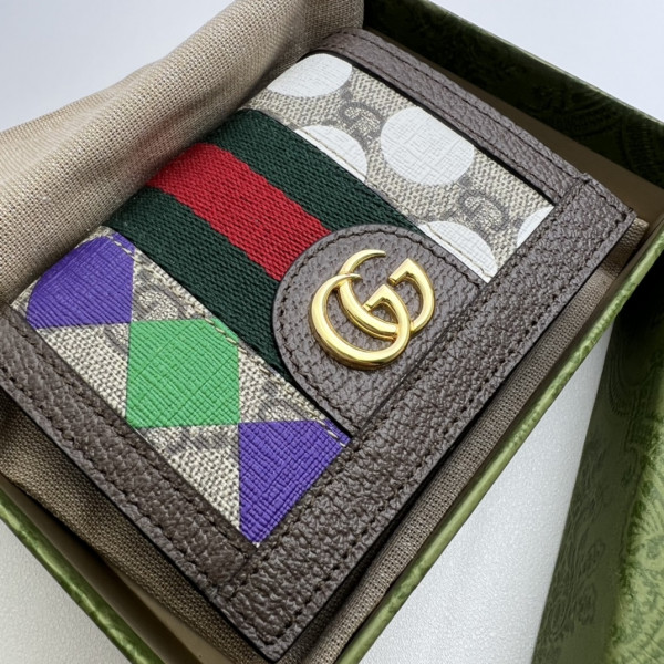 G*u*i ophidia card case wallet