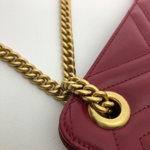 G*u*i gg marmont matelassé medium shoulder bag