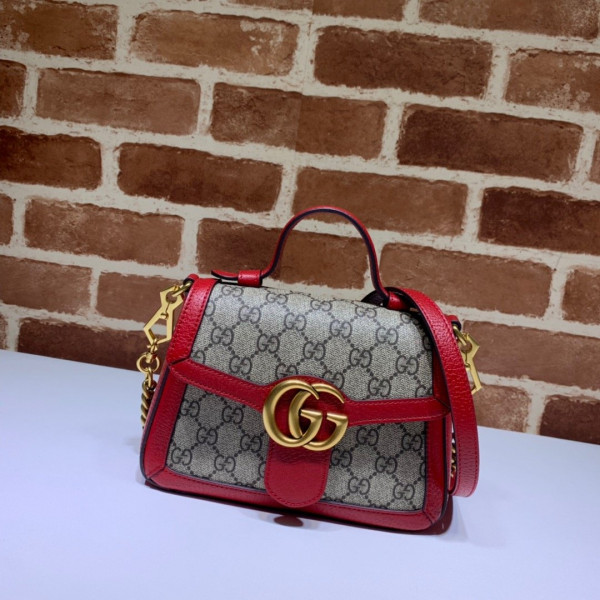 G*u*i gg marmont mini top handle bag