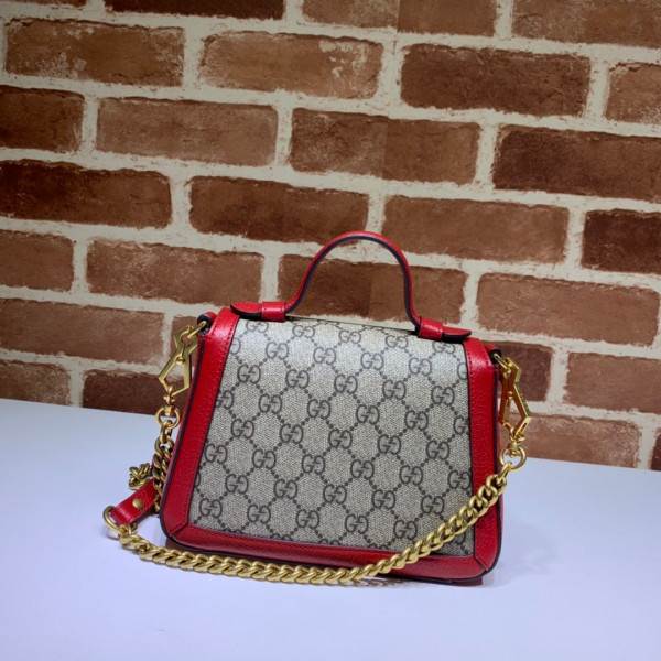 G*u*i gg marmont mini top handle bag