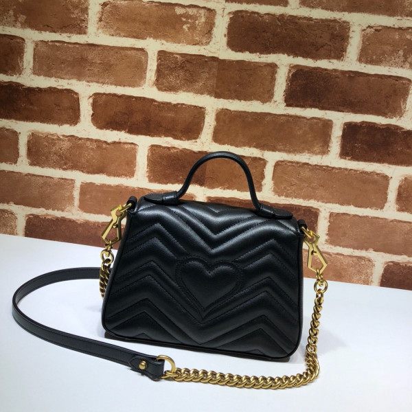 G*u*i gg marmont mini top handle bag