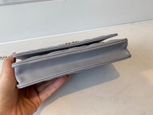 CL CHAIN WALLET LAMBSKIN