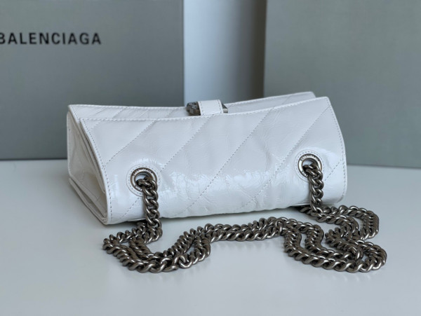 Ba*len*cia*ga crush small chain bag