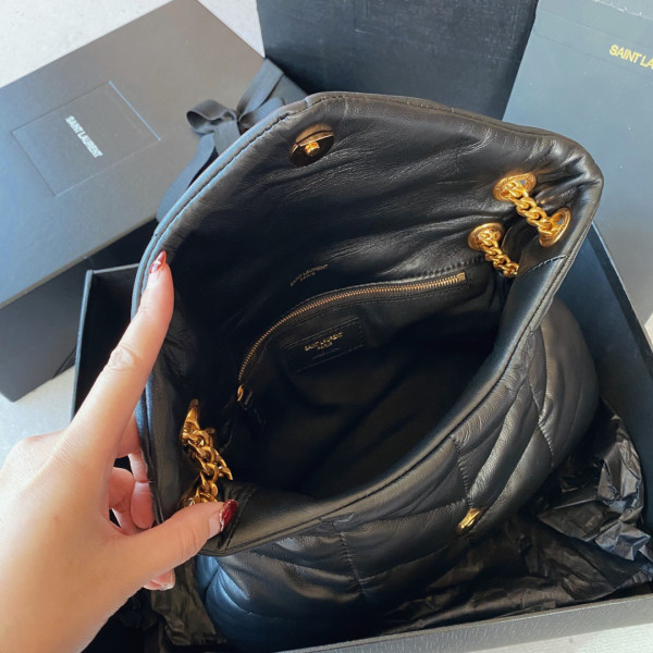 YSL PUFFER SMALL CHAIN BAG