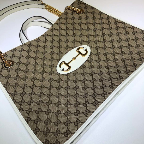 G*u*i 1955 horsebit large tote bag