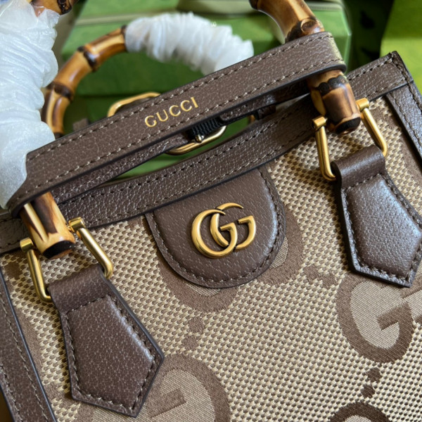 G*u*i diana mini tote bag with jumbo gg