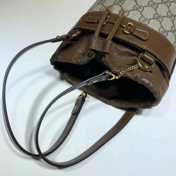 G*u*i horsebit 1955 small bucket bag