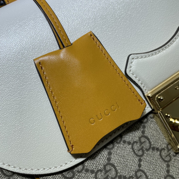 G*u*i padlock small shoulder bag