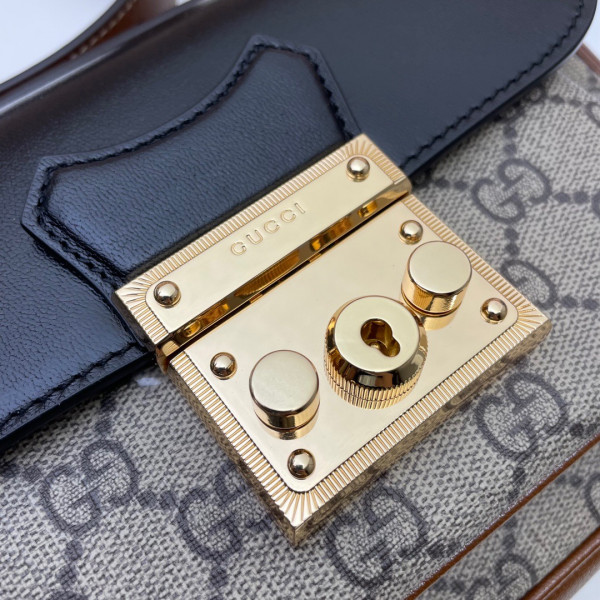 G*u*i padlock mini bag