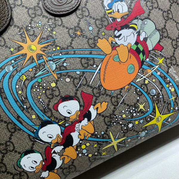 disney x G*u*i donald duck tote bag