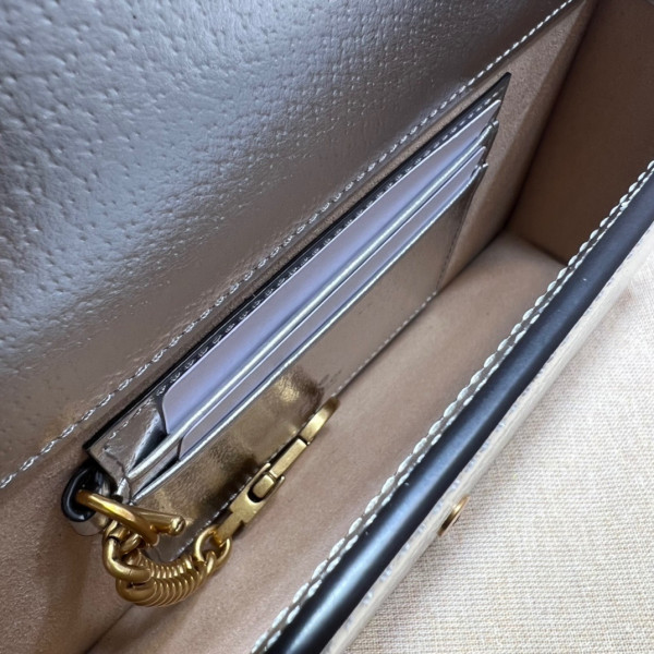 G*u*i diana mini bag with bamboo