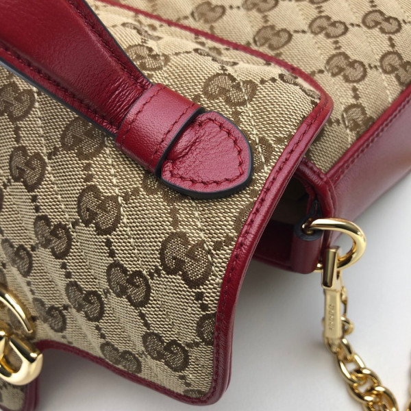 G*u*i gg marmont mini top handle bag