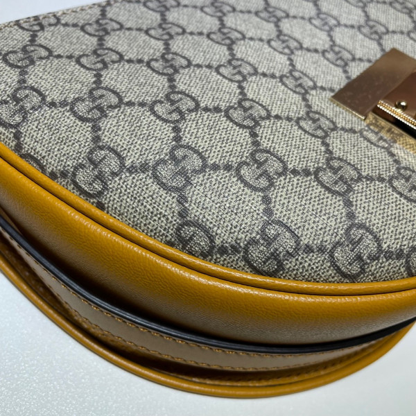 G*u*i padlock small shoulder bag