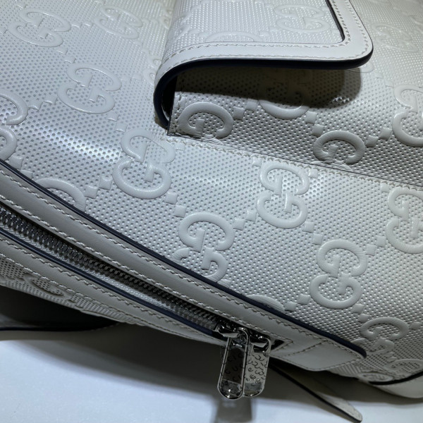 G*u*i gg embossed backpack