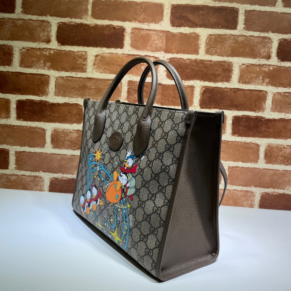 disney x G*u*i donald duck tote bag