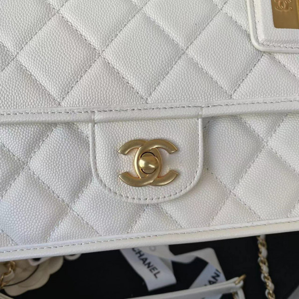 CL SMALL FLAP BAG WITH TOP HANDLE