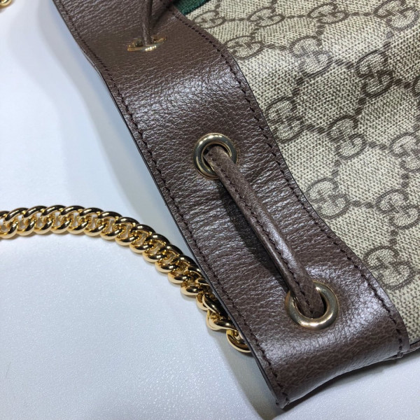 G*u*i rajah medium bucket bag