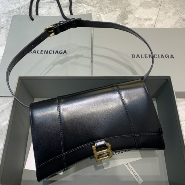Ba*len*cia*ga hourglass chain bag