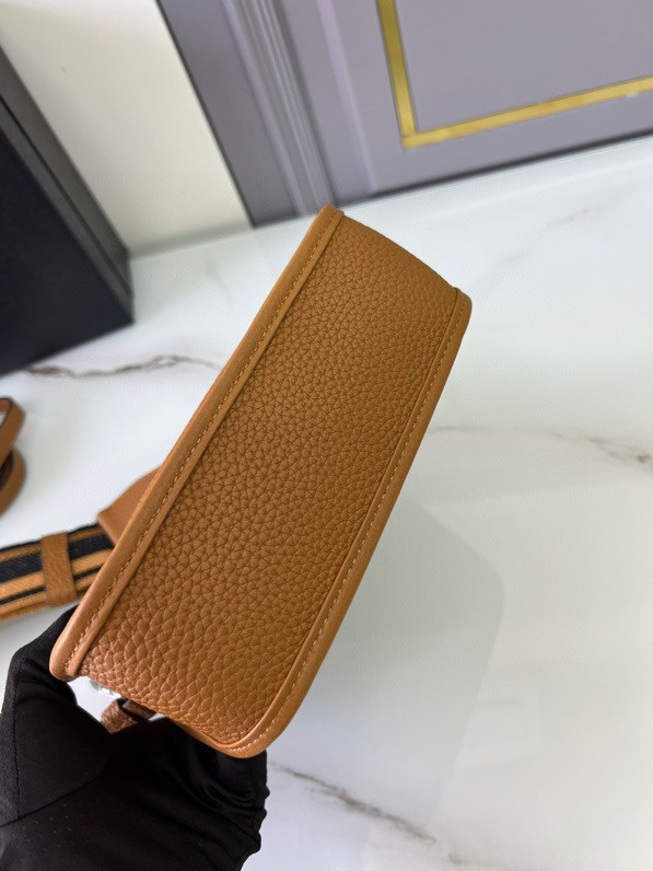 Pra*a leather mini shoulder bag