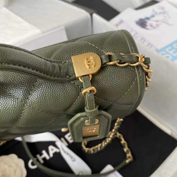 CL SMALL FLAP BAG WITH TOP HANDLE