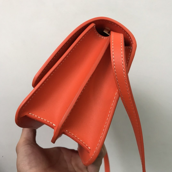 B**rry two-tone canvas and leather tb bag