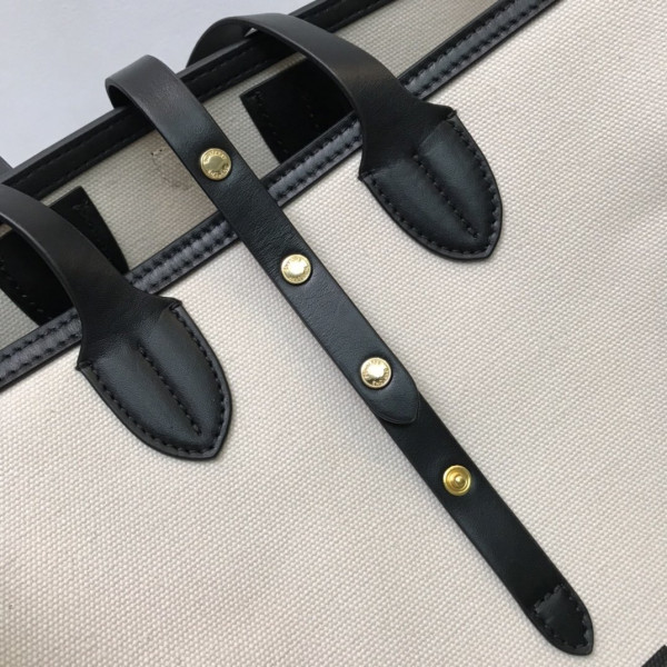 B**rry the medium soft cotton canvas belt bag