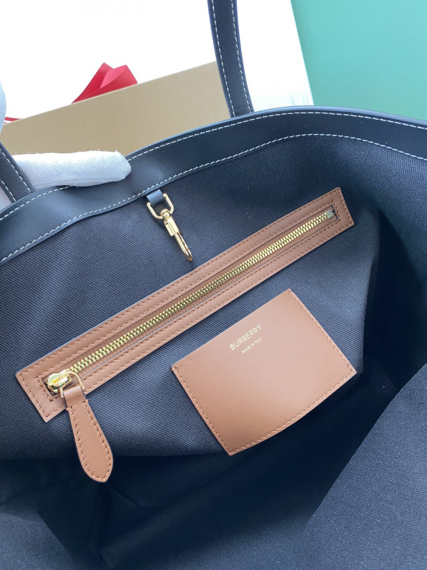 B**rry leather tote