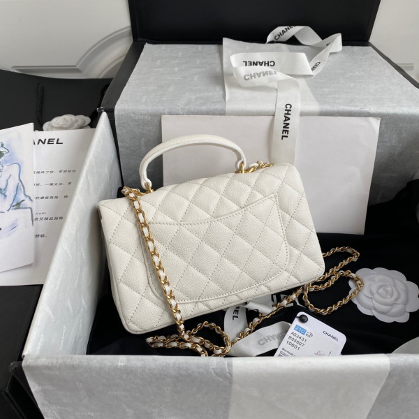CL MINI FLAP BAG WITH TOP HANDLE