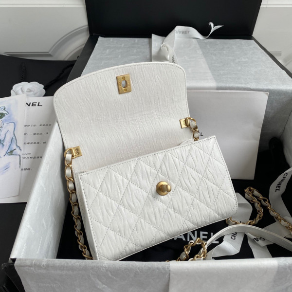CL MINI FLAP BAG WITH TOP HANDLE