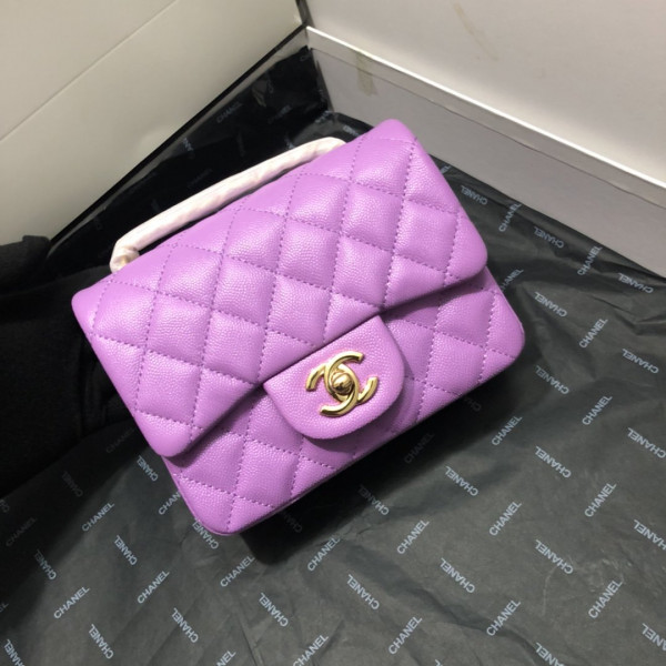 CL FLAP BAG CAVIAR