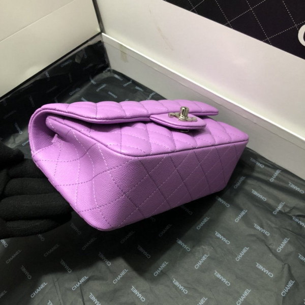 CL FLAP BAG CAVIAR