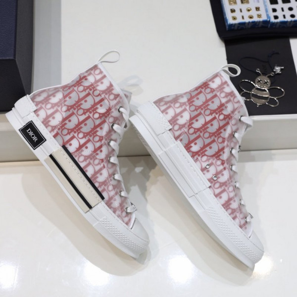 D*or b23 oblique high top sneaker