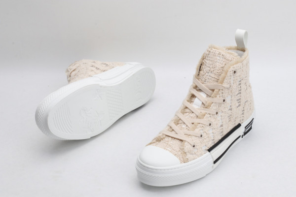 D*or b23 oblique high top sneaker